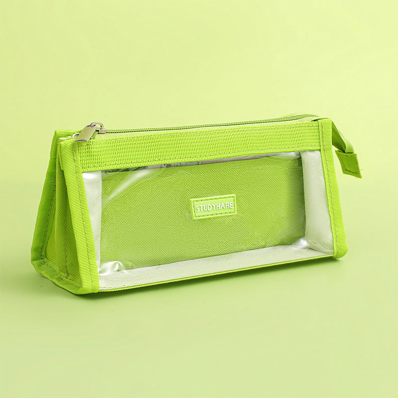 Oxford Cloth Double Layer Pencil Bag