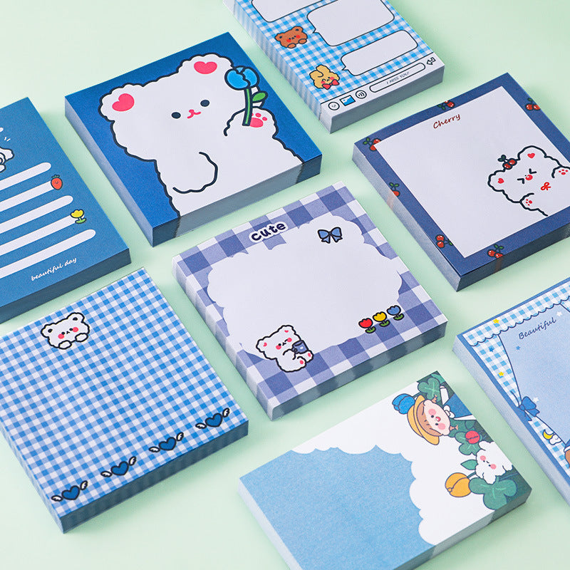 Cute Little Bear Paper Convenience Stickers