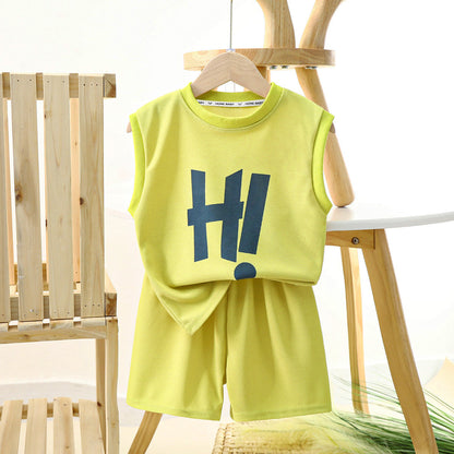 Vest Summer Polyester Baby Clothes