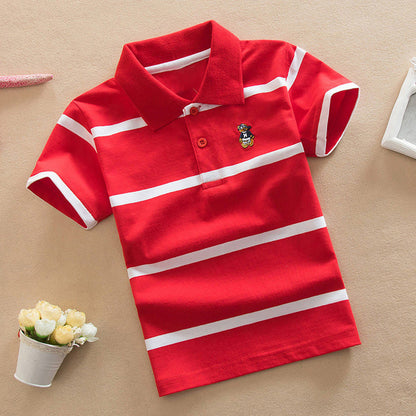 Wholesale Cotton Stripes Summer Baby Clothes
