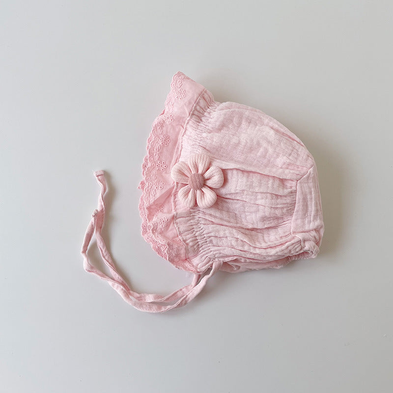 Thin Cotton Brim Baby Hat