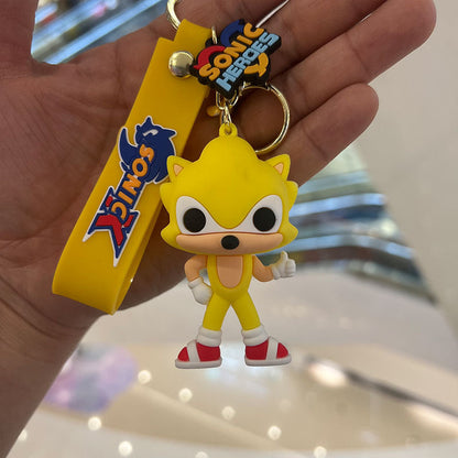 Cartoon Cute PVC Silicone Keychains Creative Keychain