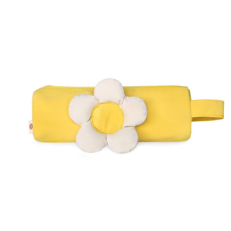 Flower Canvas Pencil Case
