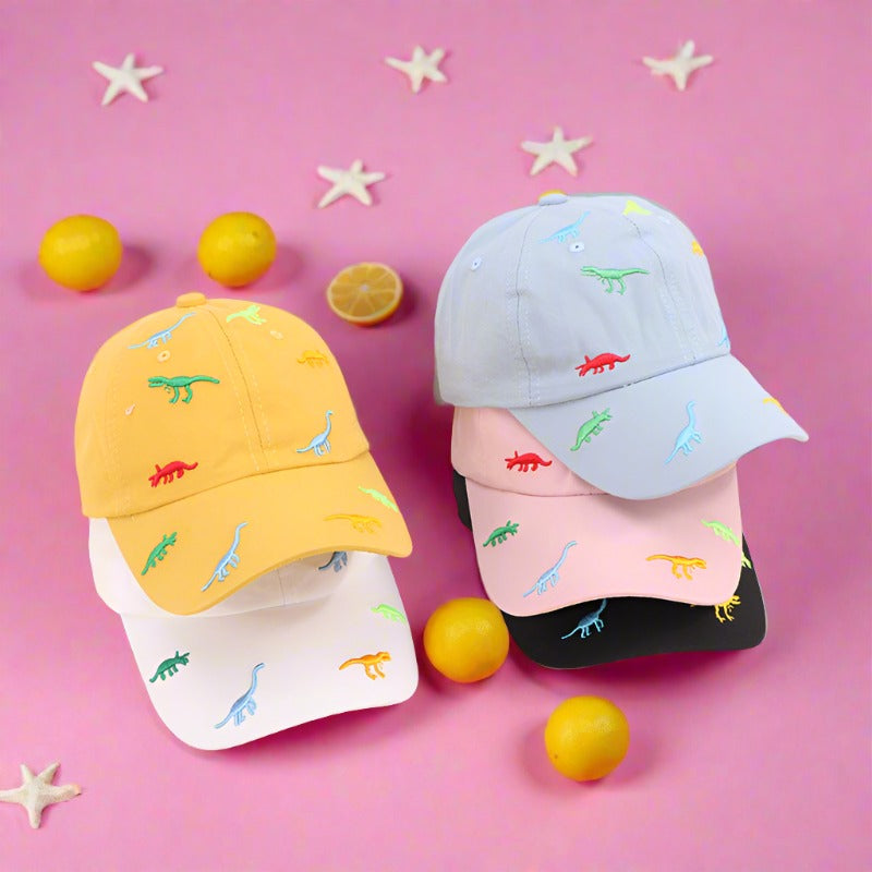 Cotton Kids Embroidered Cartoon Baseball Cap
