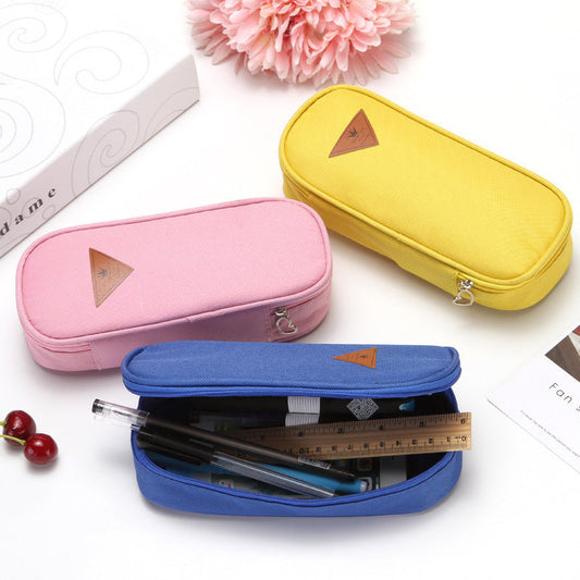 Canvas Multifunctional Pencil Case