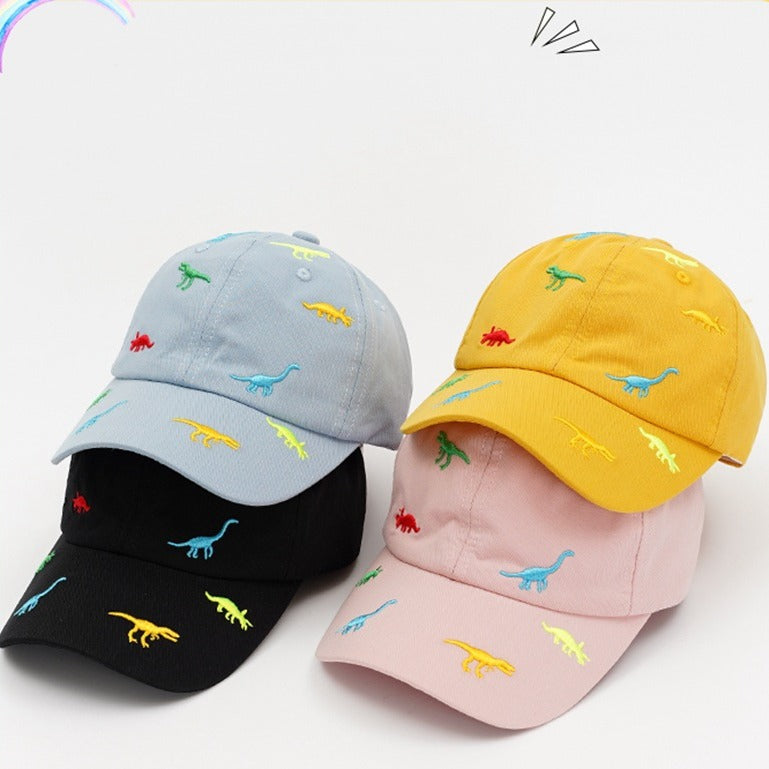 Baby Cute Embroidered Dinosaur Baseball Cap Kids Hat