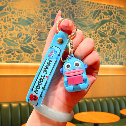 Cartoon Fish Silicone Keychain Cute Keychain