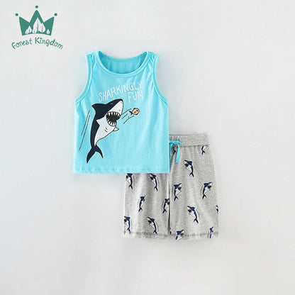 Vest Top Shorts PAJAMAS home clothes