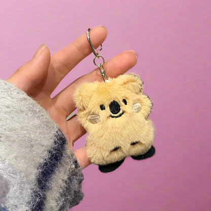 Cute Koala Plush Doll Keychain