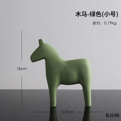 Morandi Trojan Horse Decoration