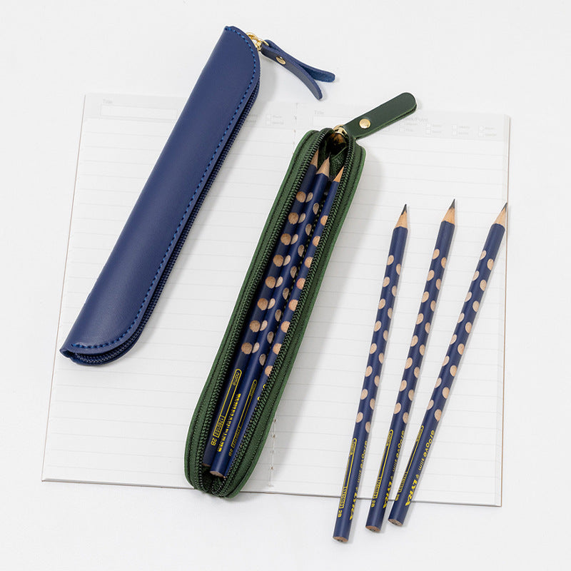 Solid Leather Pen Bags