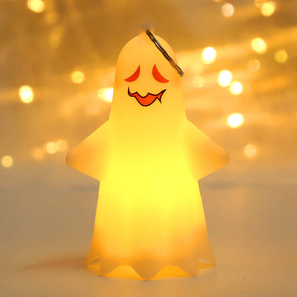 Halloween LED Ghost Decoration Plastic Ornaments