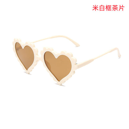 Wholesale Children's Heart Shaped Sunglasses
