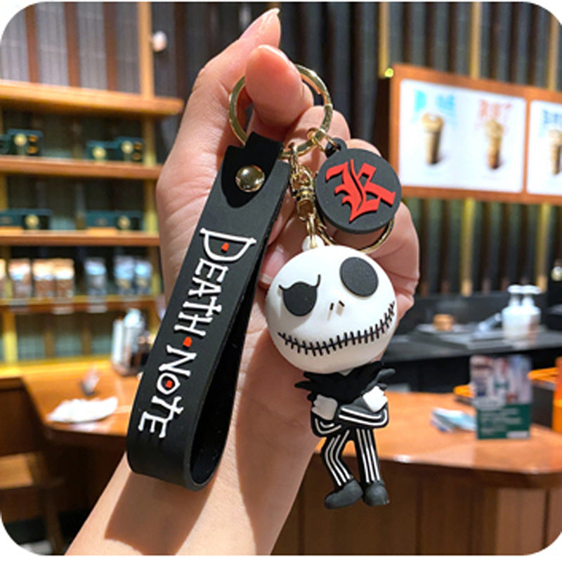 Halloween Pumpkin Man Skull Cartoon Creative Keychain