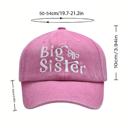 Cotton Children's Cartoon Letter Bow Baseball Hat