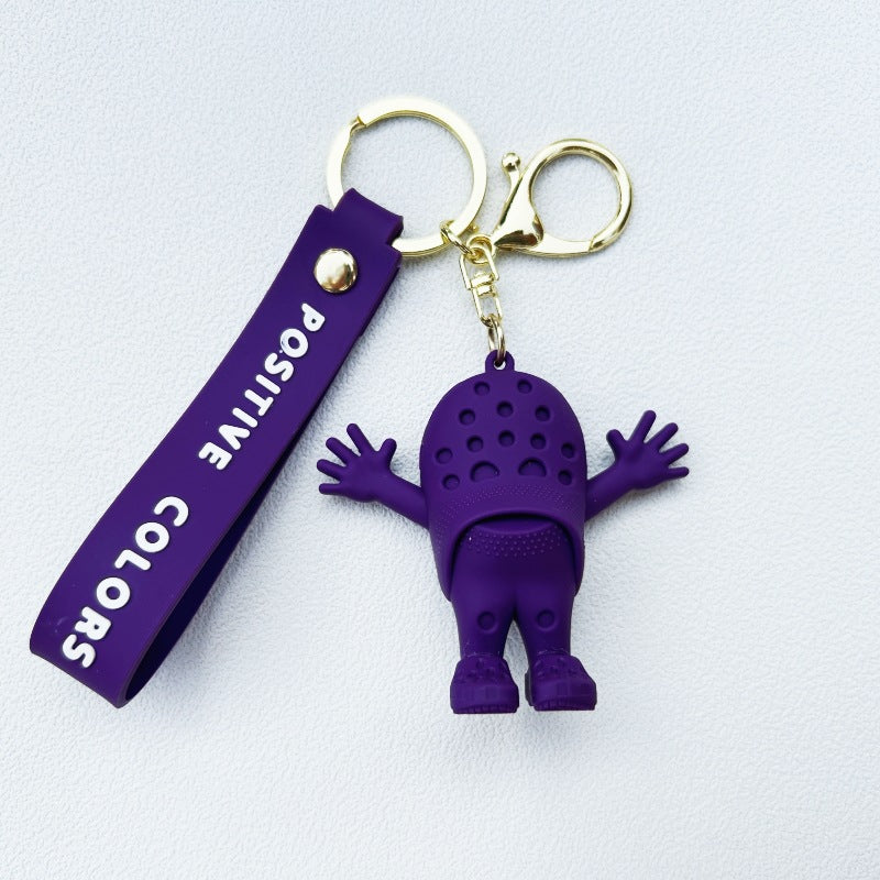 Slippers PVC Keychain