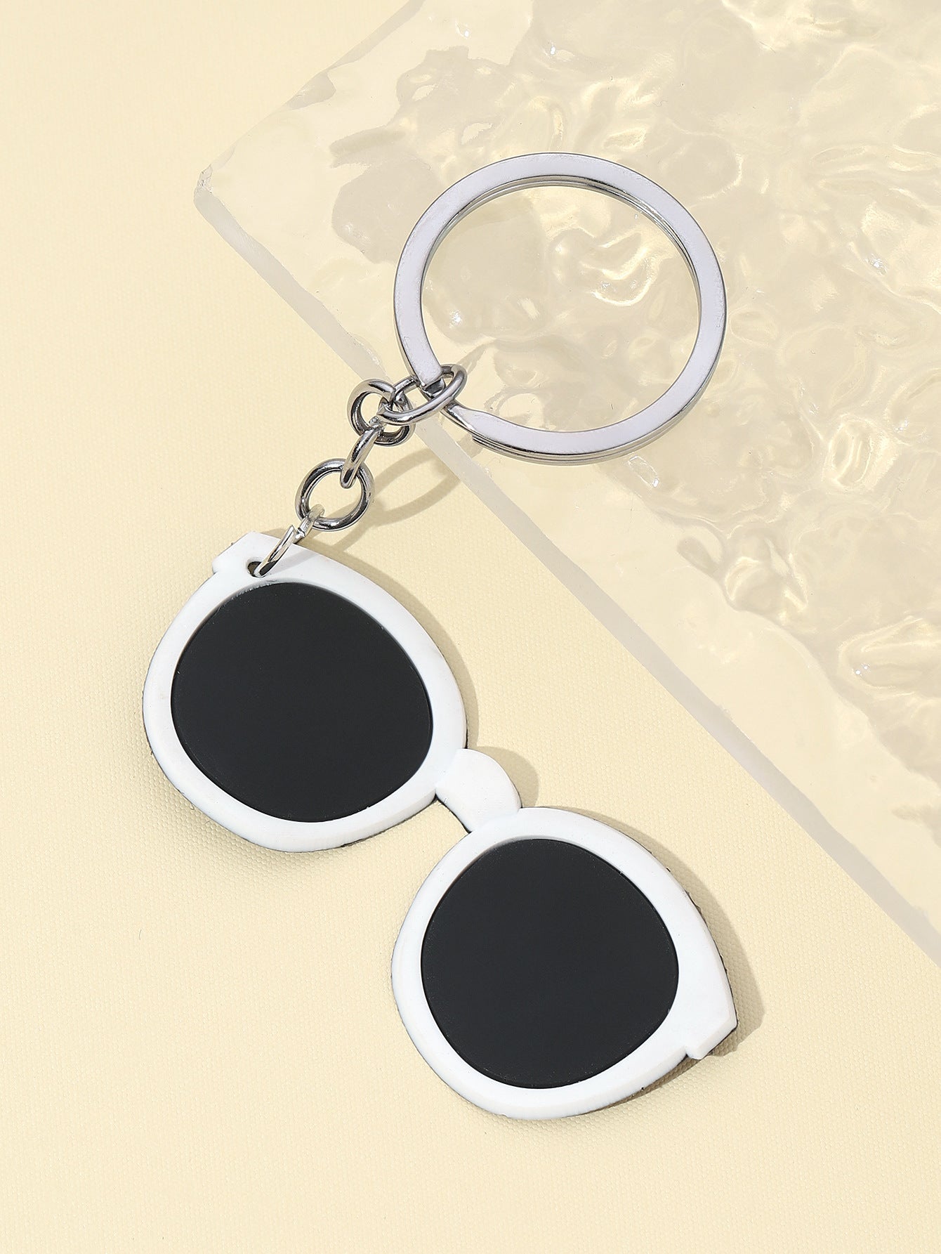 Silicone Glasses Keychain Cute Keychain