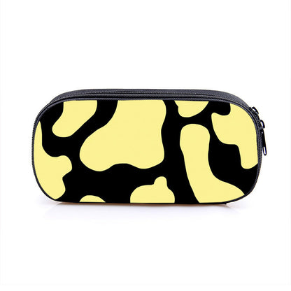 Cow Pattern Series Simple Polyester Pencil Case