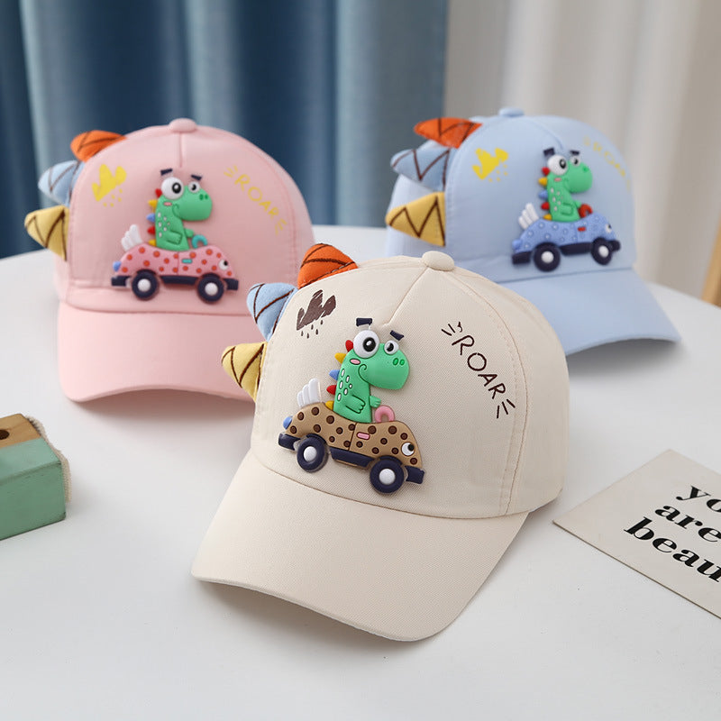 Car Dinosaur Baby Cute Sun Hat