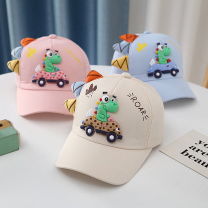 Car Dinosaur Baby Cute Sun Hat
