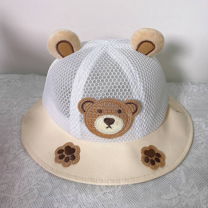 Cotton Cute Frog Kids Bucket Hat