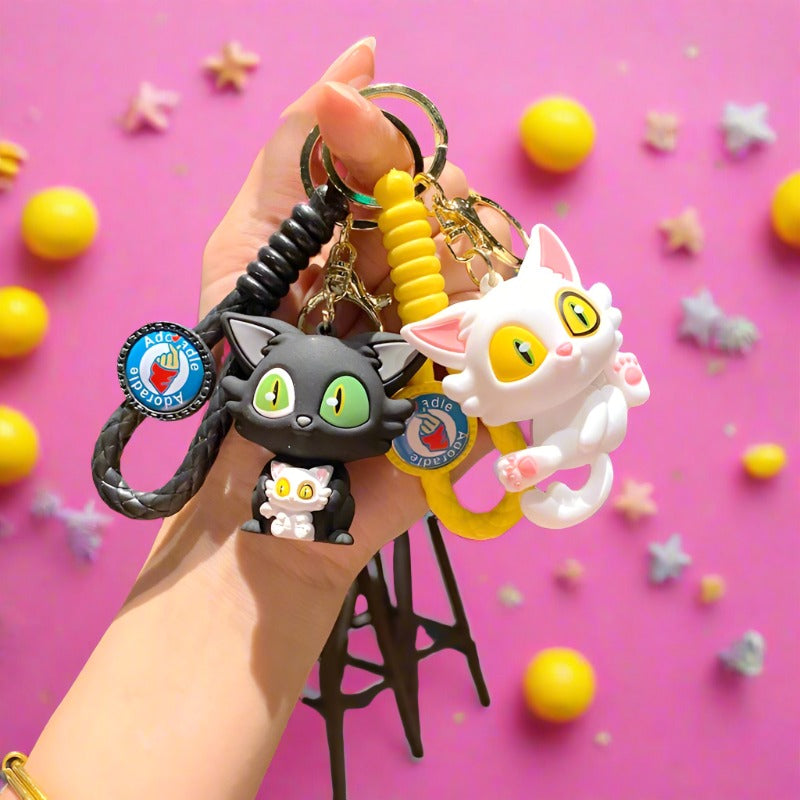 Cartoon Anime PVC Soft Keychain Creative Keychain