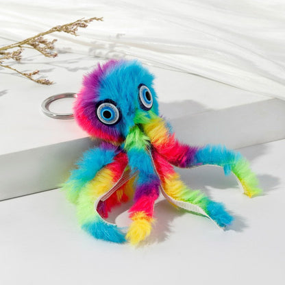 Octopus Plush Keychain