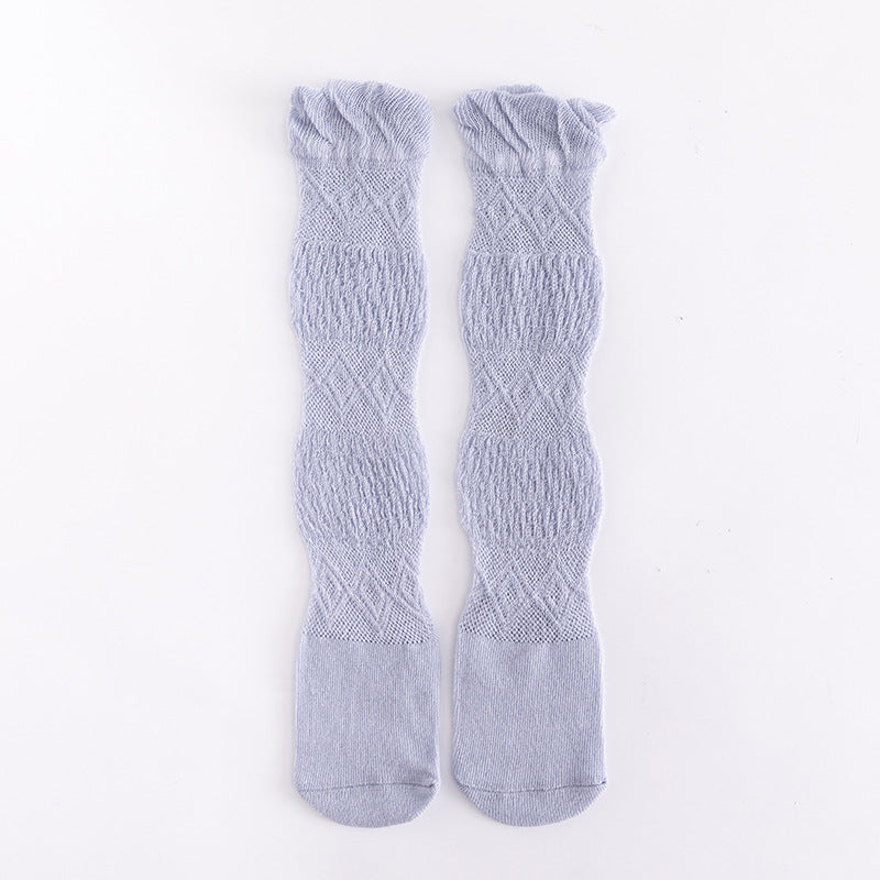 Wholesale Children Cotton Summer Mesh Socks Thin Mosquito Socks