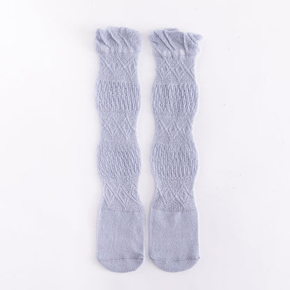 Wholesale Children Cotton Summer Mesh Socks Thin Mosquito Socks