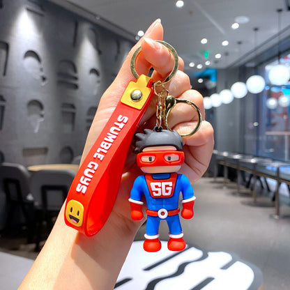 Wholesale Cartoon Anime PVC Soft Keychain Creative Keychain ACCVIP-KC-XinShu002