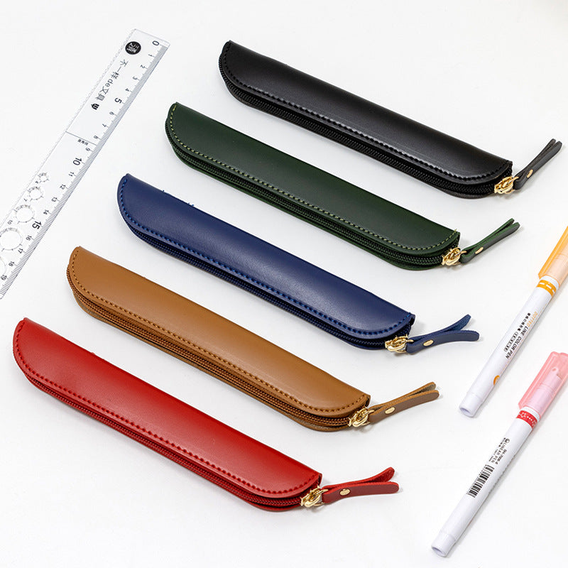 Solid Leather Pen Bags