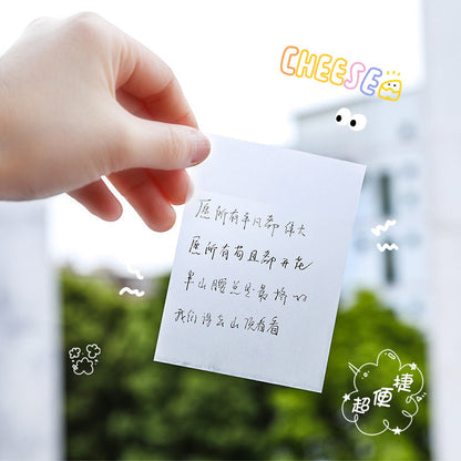 Paper Simple Transparent Post-it Notes