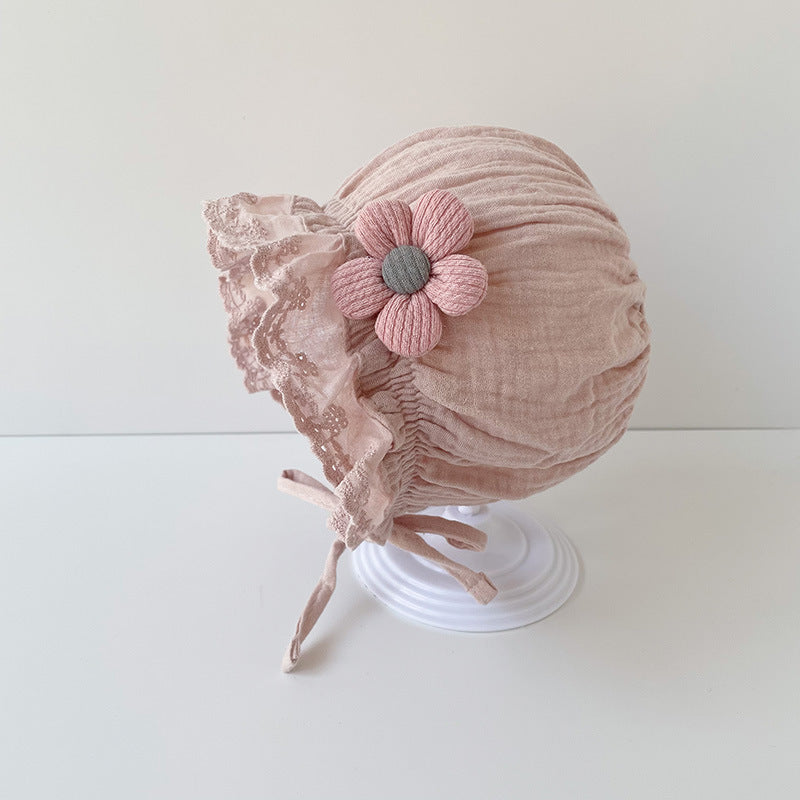 Thin Cotton Brim Baby Hat