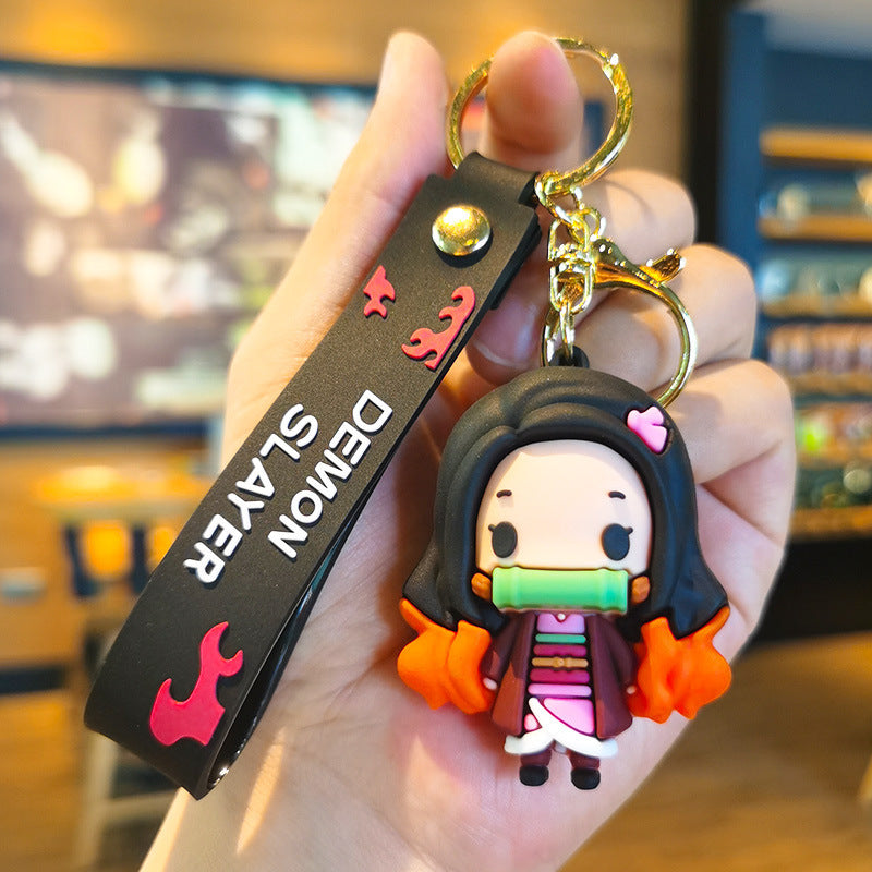 Cartoon PVC Soft Keychain Cute Keychain