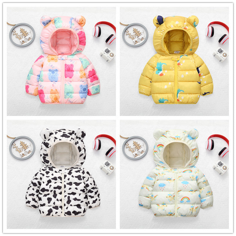 Wholesale Autumn/Winter Down Cotton Polyester Baby Clothes