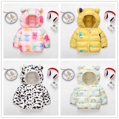 Wholesale Autumn/Winter Down Cotton Polyester Baby Clothes