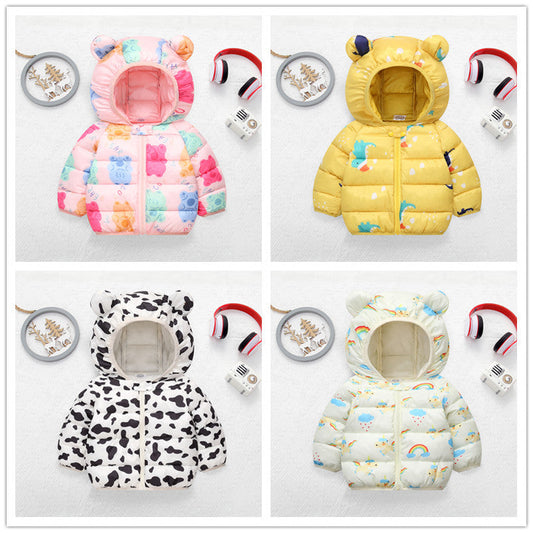 Wholesale Autumn/Winter Down Cotton Polyester Baby Clothes