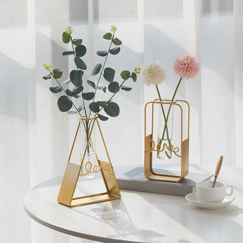Transparent Glass Vase Ornaments
