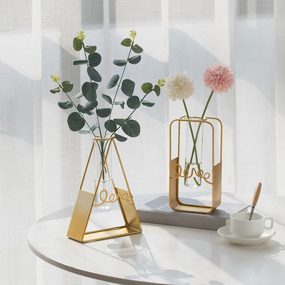 Transparent Glass Vase Ornaments