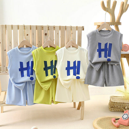 Vest Summer Polyester Baby Clothes