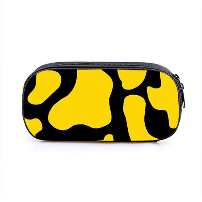Cow Pattern Series Simple Polyester Pencil Case