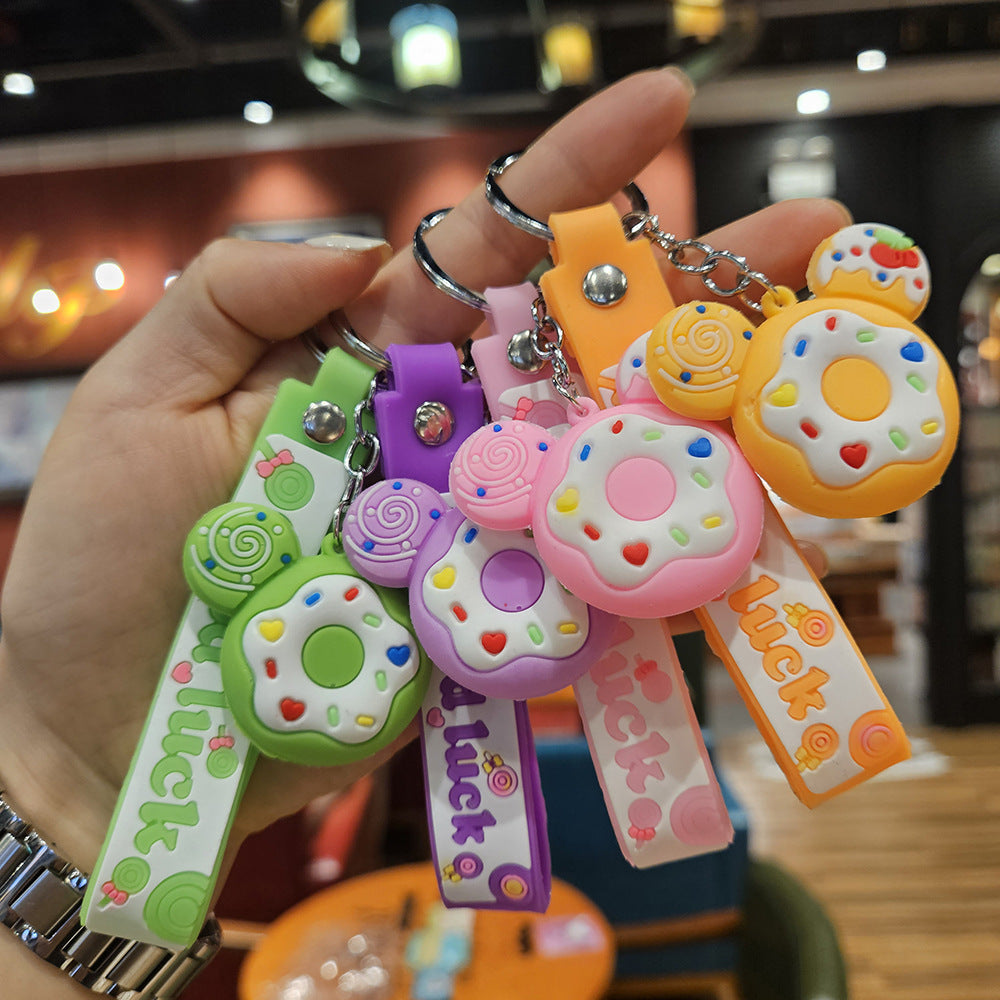 Cartoon PVC Soft Keychains Cute Keychain