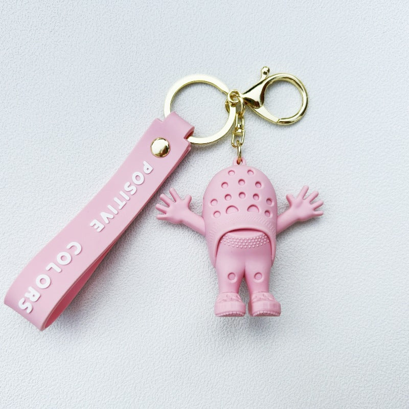 Slippers PVC Keychain