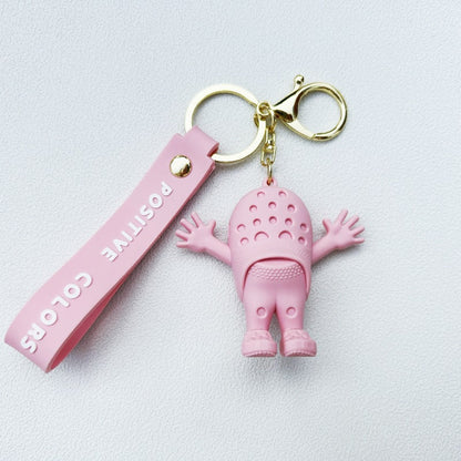 Slippers PVC Keychain