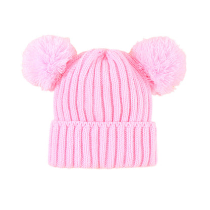 Wholesale Children's Plain Knitted Acrylic Hats