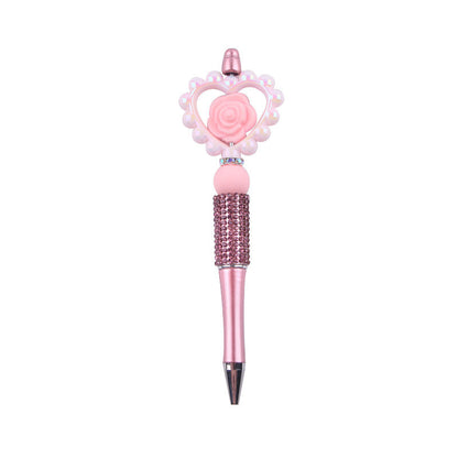 Beaded Pens Cartoon Silicone Beaded Pen