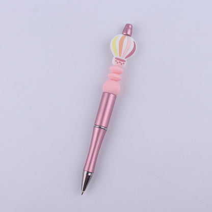 Beadable Pens Hot Air Balloon Beads Plastic Ballpoint