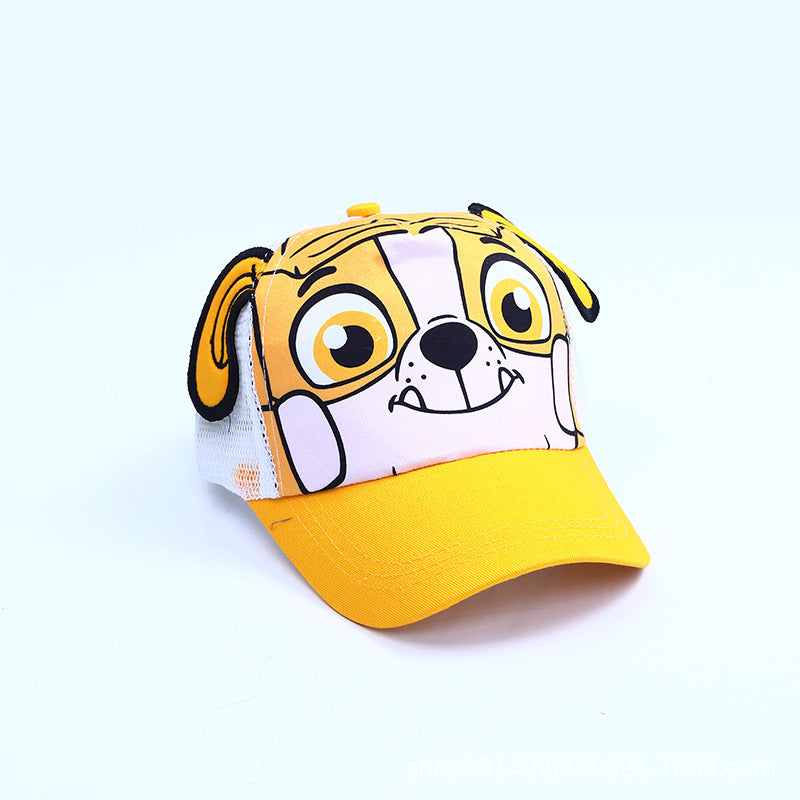 Dog Ears Sunshade Cartoon Breathable Comfortable Cute Baby Hat