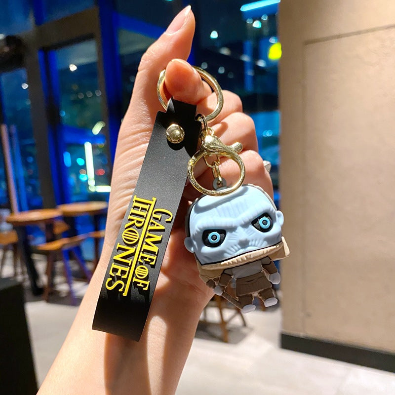 Cartoon PVC Soft Keychains Creative Keychain