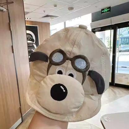 Baby Cute Puppy Sunshade Bucket Hat